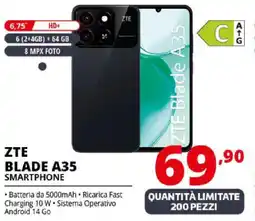 Comet ZTE BLADE A35 Smartphone offerta