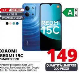 Comet XIAOMI REDMI 15C Smartphone offerta