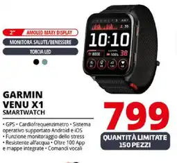 Comet GARMIN VENU X1 Smartwatch offerta