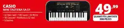 Comet Casio mini tastiera SA-51 offerta