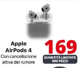 Comet Apple AirPods 4 offerta
