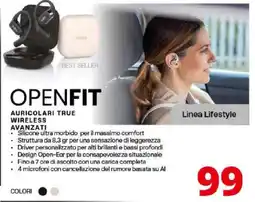 Comet Openfit auricolari true wireless avanzati offerta