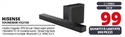 Comet HISENSE SOUNDBAR HS2100 offerta