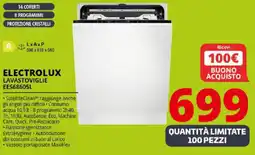 Comet ELECTROLUX LAVASTOVIGLIE EES68605L offerta
