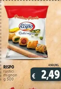 Deco Supermercati Rustici i mignon offerta