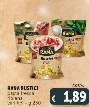 Deco Supermercati Rustici pasta fresca ripiena offerta
