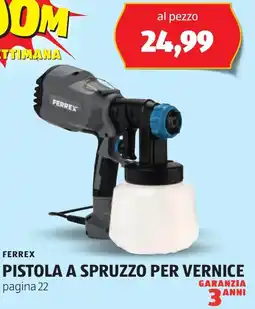 ALDI Ferrex pistola a spruzzo per vernice pagina 22 offerta
