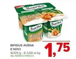 Todis Bifidus avena E NOCI offerta