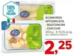 Todis Scamorza affumicata bastoncini chicche offerta
