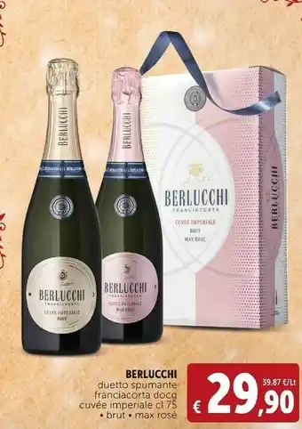 Deco Supermercati Cuvèe imperiale brut franciacorta docg offerta