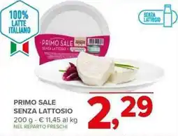 Todis Primo sale senza lattosio offerta