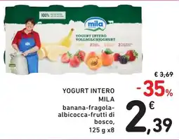 Spazio Conad Yogurt intero MILA offerta