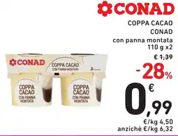 Spazio Conad Coppa cacao CONAD offerta