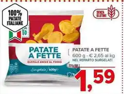 Todis Patate a fette offerta