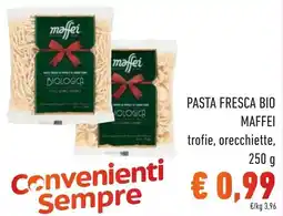 Spazio Conad Pasta fresca bio MAFFEI offerta