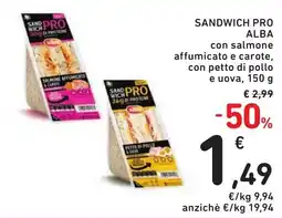 Spazio Conad Sandwich pro ALBA offerta