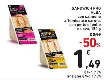 Spazio Conad Sandwich pro ALBA offerta