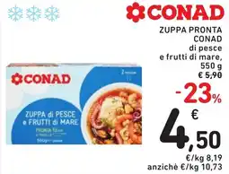 Spazio Conad Zuppa pronta CONAD offerta
