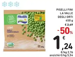 Spazio Conad Piselli fini LA VALLE DEGLI ORTI offerta