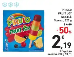 Spazio Conad Pirulo fruit joy NESTLÈ offerta