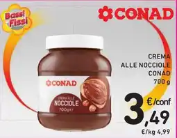Spazio Conad Crema alle nocciole CONAD offerta