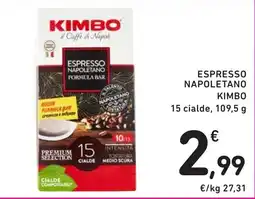 Spazio Conad Espresso napoletano KIMBO offerta