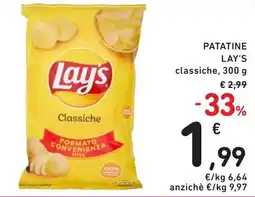 Spazio Conad Patatine LAY'S offerta
