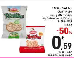 Spazio Conad Snack risatine CURTIRISO offerta