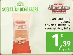 Spazio Conad Pan bauletto bianco CONAD ALIMENTUM offerta