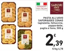 Spazio Conad Pasta all'uovo SAPORI&IDEE CONAD offerta