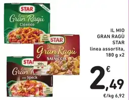 Spazio Conad Il mio gran ragù STAR offerta