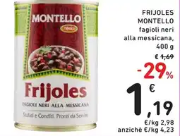 Spazio Conad Frijoles MONTELLO offerta