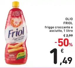 Spazio Conad Olio friol frigge croccante e asciutto offerta