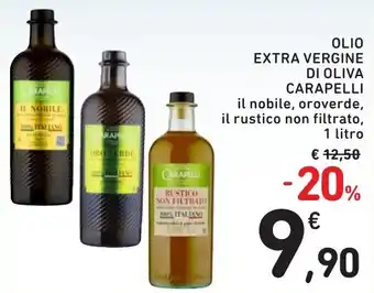 Spazio Conad Olio extra vergine di oliva CARAPELLI offerta