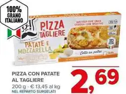 Todis Pizza con patate al tagliere offerta