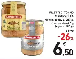 Spazio Conad Filetti di tonno MARUZZELLA offerta