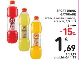Spazio Conad Sport drink GATORADE offerta