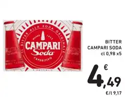 Spazio Conad Bitter CAMPARI SODA offerta