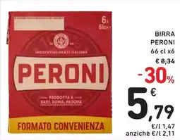 Spazio Conad Birra PERONI offerta