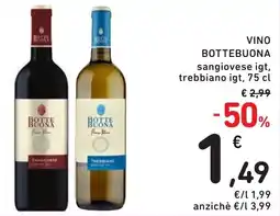 Spazio Conad Vino BOTTEBUONA offerta