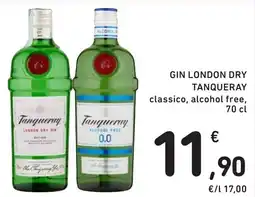 Spazio Conad Gin london dry TANQUERAY offerta