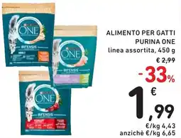 Spazio Conad Alimento per gatti PURINA ONE offerta