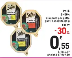 Spazio Conad Patè SHEBA offerta