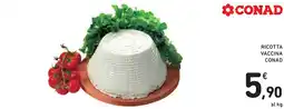 Spazio Conad Ricotta vaccina CONAD offerta
