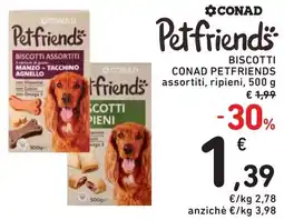Spazio Conad Biscotti CONAD PETFRIENDS offerta