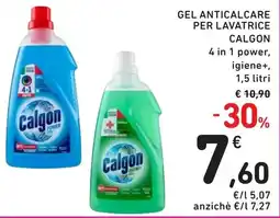 Spazio Conad Gel anticalcare per lavatrice CALGON offerta