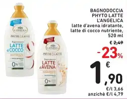 Spazio Conad Bagnodoccia phyto latte L'ANGELICA offerta