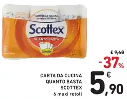 Spazio Conad Carta da cucina quanto basta SCOTTEX offerta