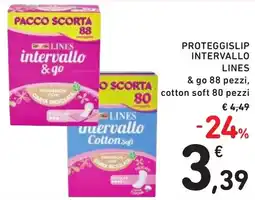 Spazio Conad Proteggislip intervallo LINES offerta