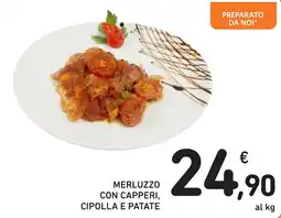 Spazio Conad Merluzzo con capperi, cipolla e patate offerta